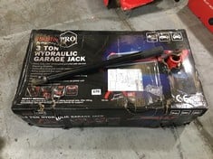 MASTERPRO 3 TON HYDRAULIC GARAGE JACK - RRP £119.99 (COLLECTION OR OPTIONAL DELIVERY)
