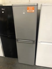 INDESIT FROST FREE 50/50 FRIDGE FREEZER IN SILVER - MODEL NO. IBD5517SUK1 - RRP £500 (COLLECTION OR OPTIONAL DELIVERY)
