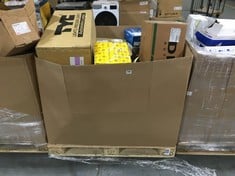 PALLET OF ASSORTED ITEMS TO INCLUDE TYE HEADLAMP PROJECTOR W/COVER (COLLECTION OR OPTIONAL DELIVERY)