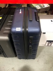 JOHN LEWIS ANYDAY NAVY 4 WHEEL MEDIUM TRAVEL CASE (DELIVERY ONLY)