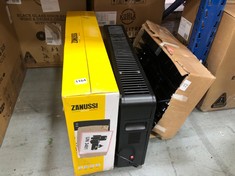 2 X ZANUSSI PORTABLE PANEL HEATER BLACK ZCVH4002B TO INCLUDE LOGIK PORTABLE OIL-FILLED RADIATOR IN BLACK L15DOR22 (DELIVERY ONLY)