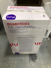 ESSENTIALS DEHUMIDIFIER WHITE - MODEL NO. C10DH19 - RRP £129 (DELIVERY ONLY)