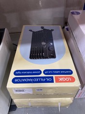 2 X ASSORTED LOGIK OIL-FILLED RADIATORS TO INCLUDE MODEL: L15OFR20 (DELIVERY ONLY)