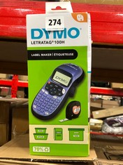 DYMO LETRATAG 100H LABEL MAKER (DELIVERY ONLY)