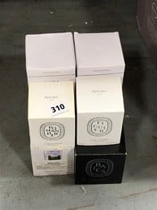 8 X ASSORTED ITEMS TO INCLUDE DIPTYQUE FIGUIER SCENTED CANDLE 190G (DELIVERY ONLY)