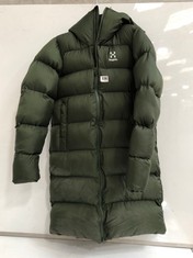 HAGLOFS LONG MIMIC PARKA SEAWEED GREEN - SIZE S - RRP £250 (DELIVERY ONLY)