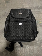 DIDOFY BLACK LEATHER BACKPACK (DELIVERY ONLY)
