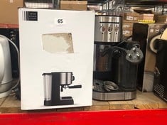 JOHN LEWIS PUMP ESPRESSO COFFEE MACHINE STAINLESS STEEL TO INCLUDE JOHN LEWIS PUMP ESPRESSO COFFEE MACHINE WITH MILK FROTHER (DELIVERY ONLY)
