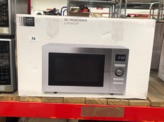 JOHN LEWIS 25 LITRE MICROWAVE - MODEL NO. JLSMWO09 (DELIVERY ONLY)