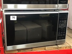 JOHN LEWIS 20L MICROWAVE IN STAINLESS STEEL - MODEL NO. JLSMWO08 (DELIVERY ONLY)