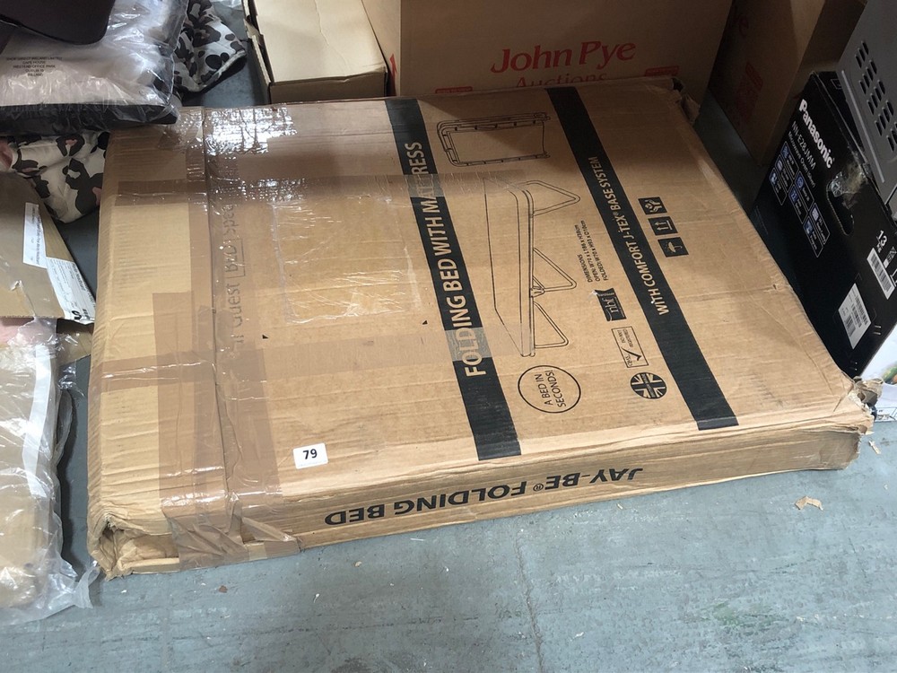John Pye Auctions JAYBE PIONEER FOLDING BED WITH FOAM FREE SMART