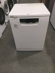 BOSCH SERIES 6 WIFI CONNECTED FREESTANDING STANDARD DISHWASHER IN WHITE - MODEL NO-SMS6ZDW48G/38 - RRP £749 (COLLECTION OR OPTIONAL DELIVERY)