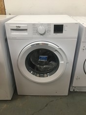 BEKO 7KG FREESTANDING WASHING MACHINE IN WHITE - MODEL NO-WTL74051W RRP £299 (COLLECTION OR OPTIONAL DELIVERY)