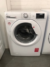 HOOVER 300 LITE 10KG FREESTANDING WASHING MACHINE IN WHITE - MODEL NO-H3W4102DE/1-80RRP £299 (COLLECTION OR OPTIONAL DELIVERY)