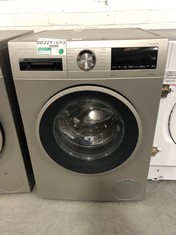 BOSCH SERIES 6 10KG FREESTANDING WASHING MACHINE IN SILVER INOX -MODEL NO-WGG245S2GB/28 RRP £699 (COLLECTION OR OPTIONAL DELIVERY)