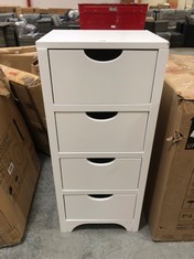 JOHN LEWIS ARC CHILDREN'S TALL CHEST OF DRAWERS WHITE RRP- £285 (COLLECTION OR OPTIONAL DELIVERY)