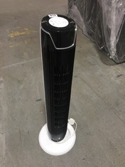 JOHN LEWIS TOWER FAN IN BLACK (COLLECTION OR OPTIONAL DELIVERY)