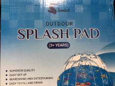 7 X OUTDOOR SPLASH PAD . (DELIVERY ONLY)