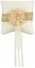 QTY OF ITEMS TO INLCUDE AMSCAN 210583 RUSTIC WEDDING RING BEARER PILLOW - 1 PC, 20 SOLID COLOUR CAKE PLATES 7" - BRIGHT WHITE. (DELIVERY ONLY)