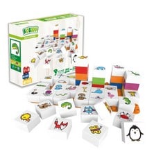 10 X EDUCATIONAL ANIMALS BLOCK SET . (DELIVERY ONLY)