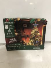 BOX OF ASSORTED CHRISTMAS ITEMS TO INCLUDE BAUBLES (DELIVERY ONLY)