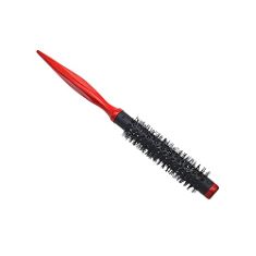 100 X ANTI STATIC HAIRBRUSH MINI ULTRA THIN HAIR STYLING BRUSH NYLON BRISTLES HAIRBRUSH FOR HAIR STYLING, DRYING, CURLING, RED,BLACK. (DELIVERY ONLY)