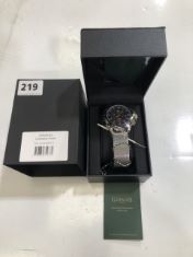 1 X GAMAGES LONDON CENTURION STEEL WATCH - RRP £715 (DELIVERY ONLY)