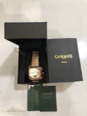 1 X GAMAGES LONDON STRATO ROSE WATCH - RRP £700 (DELIVERY ONLY)