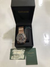 1 X GAMAGES LONDON CAPITAL ROSE WATCH - RRP £710 (DELIVERY ONLY)