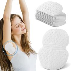 57 X 【50 PACKS】UNDERARM SWEAT PADS, ARMPIT SWEAT BLOCK FOR SWEATING WOMEN AND MEN, PREMIUM SWEAT SHIELD FIGHT HYPERHIDROSIS,COMFORTABLE UNFLAVORED DISPOSABLE UNDERARM PADS,NON VISIBLE DRESS GUARDS. (