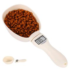QTY OF ITEMS TO INLCUDE BOX OF ASSORTED ITEMS TO INCLUDE KONAMO PET FOOD SCALE, 23 * 9.5CM PRECISE PET FOOD MEASURING CUP DETACHABLE PET FOOD MEASURING SCOOP LCD PET FOOD SCALE CUP WITH FOUR MEASURIN