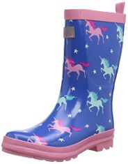 QTY OF ITEMS TO INLCUDE ASSORTED BABY FOOTWEAR TO INCLUDE HATLEY BOY'S GIRL'S RAIN BOOT, TWINKLE UNICORNS, 3 UK CHILD, HAVAIANAS UNISEX BABY BRASIL LOGO II FLIP-FLOP, GOLD YELLOW, 7 UK CHILD. (DELIVE