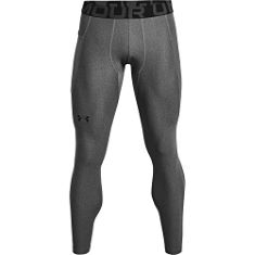 QTY OF ITEMS TO INLCUDE ASSORTED BRANDED CLOTHING TO INCLUDE UNDER ARMOUR MEN UA HG ARMOUR LEGGINGS, COMFORTABLE AND ROBUST GYM LEGGINGS, LIGHTWEIGHT AND ELASTIC THERMAL UNDERWEAR WITH COMPRESSION FI