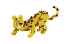 BOX OF ASSORTED CHILDREN’S TOYS TO INCLUDE BRIXIES 200.124 LEOPARD 3-D PUZZLE, MULTICOLOR. (DELIVERY ONLY)