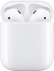 APPLE AIRPODS EAR PHONES (ORIGINAL RRP - £129) IN WHITE. (WITH BOX) [JPTC65122]