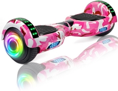 SISIGAD HY-A02B HOVER BOARD (ORIGINAL RRP - £128.99) IN PINK. (UNIT ONLY) [JPTC65933]