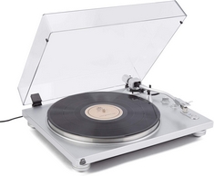 GPO PR100 TURNTABLE (ORIGINAL RRP - £150) IN SLIVER. (WITH BOX) [JPTC65973]