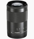CANON EF M 55-200MM F/4.5-6.3 IS STM CAMERA ACCESSORY (ORIGINAL RRP - £299.99) IN BLACK. (WITH BOX) [JPTC65798]