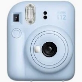 FUJIFILM 2X ITEMS TO INCLUDE 2 INSTAX MINI 12 CAMERA (ORIGINAL RRP - £150.00) IN BLUE. (WITH BOX AND UNIT ONLY) [JPTC65804]