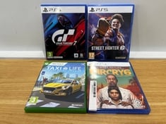 SONY AND XBOX 8X ITEMS TO INCLUDE CALL OF DUTY GHOSTS AND FARCRY 6 GAMING ACCESSORIES. (WITH BOX AND ID REQUIRED ON COLLECTION) [JPTC65807]