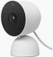 GOOGLE NEST CAM HOME ACCESSORY (ORIGINAL RRP - £100.00) IN BLACK AND WHITE. (WITH BOX) [JPTC65791]