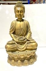 BUDDHA OUTDOOR GARDEN ORNAMENT APPROX 95CM HIGH (DELIVERY ONLY)