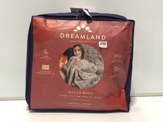 DREAMLAND LUXURY FAUX FUR WARMING THROW 120 X 160CM (DELIVERY ONLY)