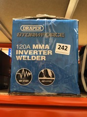 DRAPER 120A MMA INVERTER WELDER (DELIVERY ONLY)