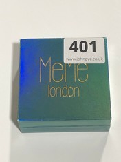 MEME LONDON 18K GOLD PLATED 17MM RING (DELIVERY ONLY)