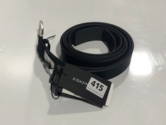 2 X ASSORTED BOSS HARVEY NICHOLS BELTS TO INCLUDE THE LOGO BLACK BELT TOTAL RRP- £160 (DELIVERY ONLY)