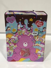 IRREGULAR CHOICE CARE BEARS I LIKE SLEEP HEELED SHOES OFF WHITE/MULTI SIZE 39 RRP- £175 (DELIVERY ONLY)