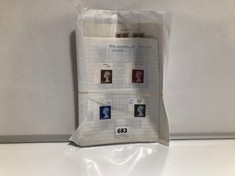 ASSORTED SHEETS OF VINTAGE BRITISH DEFINITIVE STAMPS (DELIVERY ONLY)