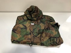 RALPH LAUREN CLASSICS 2 HOODED LIGHTWEIGHT JACKET GREEN CAMO SIZE SM RRP- £199 (DELIVERY ONLY)