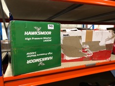 HAWKSMOOR HIGH PRESSURE WASHER 1400W TO INCLUDE OREGON 5.3GAL 20L PRESSURE SPRAYER (DELIVERY ONLY)